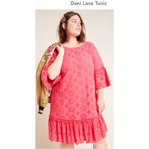 Anthropologie Dresses & Skirts - Anthropologie Dani Lace Tunic Dress NWT Size 20W